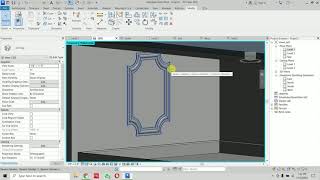 How to create a Skirting Profile and Cornice in Revit 2023 with a Generic Model In Place [upl. by Dorraj]