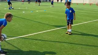 Allenamento n 3 del 08092017 piccoli amici 2010 Real Carinaro [upl. by Narahs]