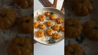 this pumpkin gnocchi is too cute to eat shorts [upl. by Anih]