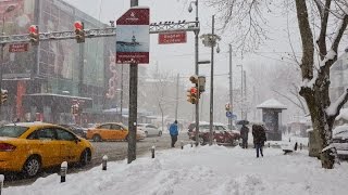 Bağdat Caddesi Istanbul Winter 2017 [upl. by Yelsnik]