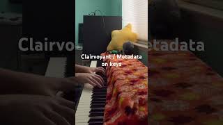 MISOGI  Clairvoyant  Tokyopill  Metadata on Piano [upl. by Ansilme]