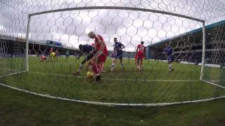 GOALCAM Gills vs Chesterfield [upl. by Cimah]