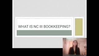 What is NC III BOOKKEEPING [upl. by Eleirbag751]