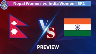 Nepal Women vs India Women Preview  SAFF Womens Championship 2024  Semifinal 2 October 27 2024 [upl. by Landel]