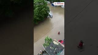 Zomato Agent Navigates Flooded Streets in Ahmedabad to Deliver Food Viral Shorts Trending [upl. by Andy597]