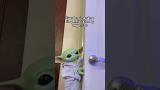 El peor de los miedos 😫 humor meme babyyoda casa [upl. by Ormond]