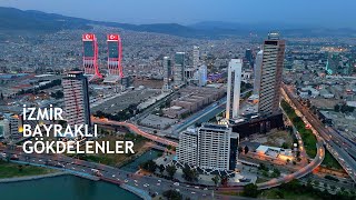 İzmir Bayraklı Gökdelenler  4K  Drone ile Manzaralar  DJI MINI 4 PRO ile kaydedilmiştir [upl. by Sherborn238]