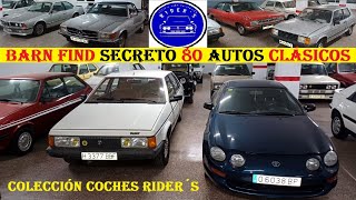 ✅Barn Find 80 autos clásicos en una nave secreta Familia Rider´s barnfind classiccars [upl. by Nesta]