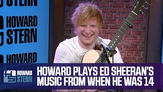 Ed Sheeran Listens to Himself Perform at 14 Years Old [upl. by Linn65]