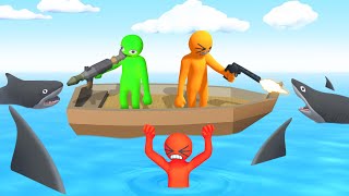 Gang Beasts  GUNS  EPIC Havocado [upl. by Oremor]