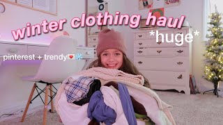 winter try on haul 2022 [upl. by Tabshey]