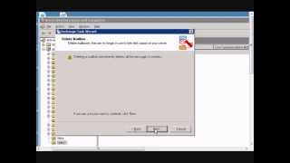 Delete Mailbox using Windows and Exchange 2003 [upl. by Tatia506]