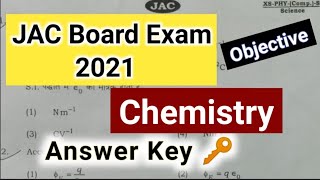 Chemistry Paper AnswerKey Compartment Fail Students Improvement 2021 Question  Chemistry Ansersw [upl. by Elocon470]