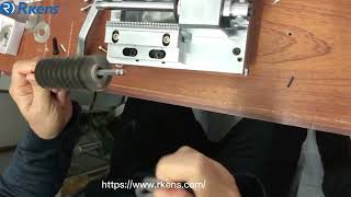 How to use 25420127mm pitch pin header cutter machine [upl. by Laud338]