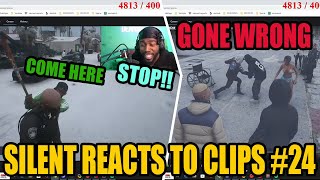 Cops Get Beaten Up by GSF Mandem and BBMC Meeting Goes Wrong  Reacting To Clips Sent By Chat 24 [upl. by Berardo]