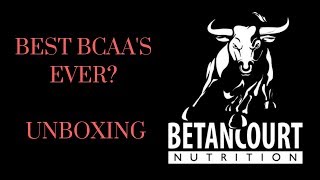 Betancourt Unboxing  Best BCAAs Supplements EVER [upl. by Harbour780]