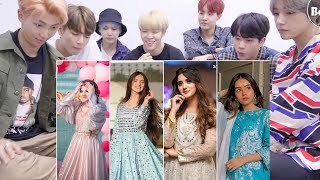 BTS reaction Amazing TikTok completion of Pakistani musers  ZiinChan [upl. by Aynik410]