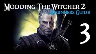 WITCHER 2 Beginners Guide to Modding 3 Medallion Cooldown Reduced amp RED Tools [upl. by Arocahs]