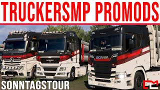 ETS2 TruckersMP ProMods ★ Community CONVOY I SonntagsTour 🔴 LIVE 2776 EURO TRUCK SIMULATOR 2 [upl. by Ezaria]