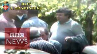 Mafia initiation ritual video released by Italian police [upl. by Ragde]