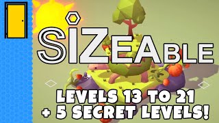 Big Little Secrets  Sizeable  Levels 13 to 21 plus 5 Secret Levels Size Changing Puzzle Game [upl. by Breh]