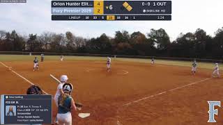 Orion Hunter Elite 14U Barham vs Fury Premier 2029 20241103 [upl. by Stanislaus563]