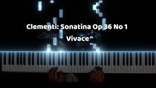 Clementi Sonatina Op 36 No 1 Vivace [upl. by Adnawed]