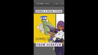 Designing A Book Cover Part 1 [upl. by Conlee398]