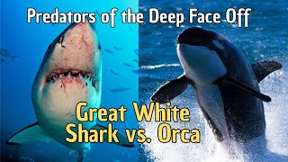 Great White Shark vs Orca [upl. by Nyrhtakyram334]