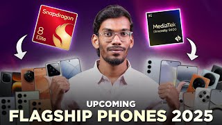 BIG Upcoming Flagship Phones Launches In 2025  Snapdragon 8 Elite amp Dimensity 9400  In Telugu [upl. by Irmo]