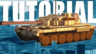 How To Make A WORKING TANK In Minecraft [upl. by Yerfdog]