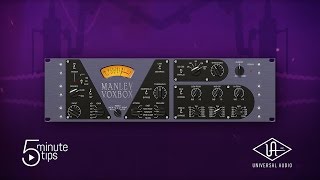 5Minute UAD Tips Manley VOXBOX Channel Strip PlugIn [upl. by Ranjiv464]