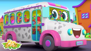 Roues Dans le Bus  Plus Vidéos de Véhicules et Préscolaire Chanson pour Enfants [upl. by Adnocahs971]