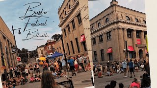 Busker Festival Walk Belleville strollintorontontowns buskingstreets buskerlife viralvideo [upl. by Wynny204]