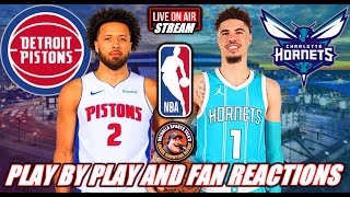 Detroit Pistons VS Charlotte Hornets NBA Live Stream [upl. by Nileuqay]