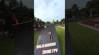 Ninja warrior time Fpv style cinematic fpv cinewhoop fyp drone fpvdronefreestyle fpvcinematic [upl. by Meldon]