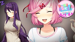 Natsuki AND Yuri on the weekend  DDLC Act 4 Plus  Part 2 [upl. by Rutledge]