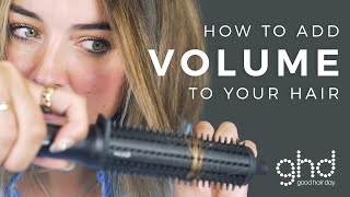 How To Add Volume To Your Hair With The GHD Rise  Ad [upl. by Ovatsug575]