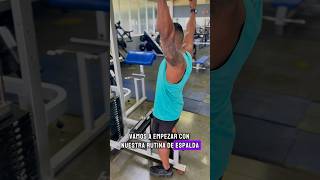 Rutina de espalda gym gymlover gymmotivation gymlife [upl. by Easton]