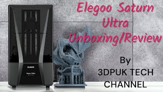 Elegoo Saturn 3 12k Ultra resin printer UnboxingBuildReview [upl. by Annelak]