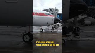 CERITA HUJAN PAGI PROSES LOADING GA 500 CGK PNK linerman cargogaruda garudaindonesia GA500 [upl. by Anaehr]