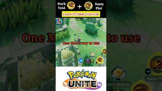 DarkRai Dark Void  Nasty Plot Correct comboTutorial ✅  Pokemon unite [upl. by Eniamreg]