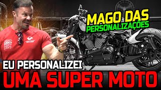 COMPREI A MOTO DOS MEUS SONHOS  PERSONALIZADA [upl. by Sergius]