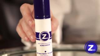 Acne AntiBacterial Treatment ZMD Skin Care [upl. by Ynaitirb779]