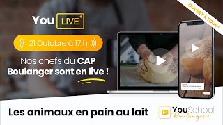 Replay du Live CAP Boulanger  Les animaux briochés [upl. by Ertnod]