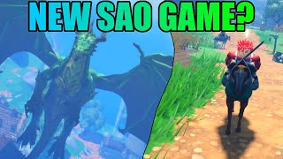 This NEW Sword Art Online Roblox Game Is Awesome  Grand Alfheim [upl. by Niahs925]