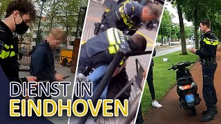 Politie Eindhoven  Bureau040  Aanhouding verzet  Dienst met politievrijwilliger Erik [upl. by Amann687]