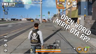 Pengganti GANGSTAR GAMELOFT Cara dan Link Download FREE CITY Mirip GTA ONLINE [upl. by Erimahs75]