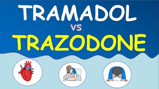 Tramadol vs Trazodone  Similarities and differences [upl. by Wivinah]