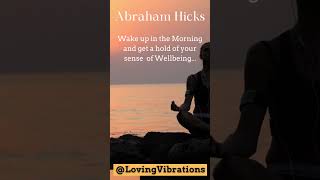 Give Gratitude Every Morning  Abraham Hicks shorts meditation gratitude short [upl. by Enelez]